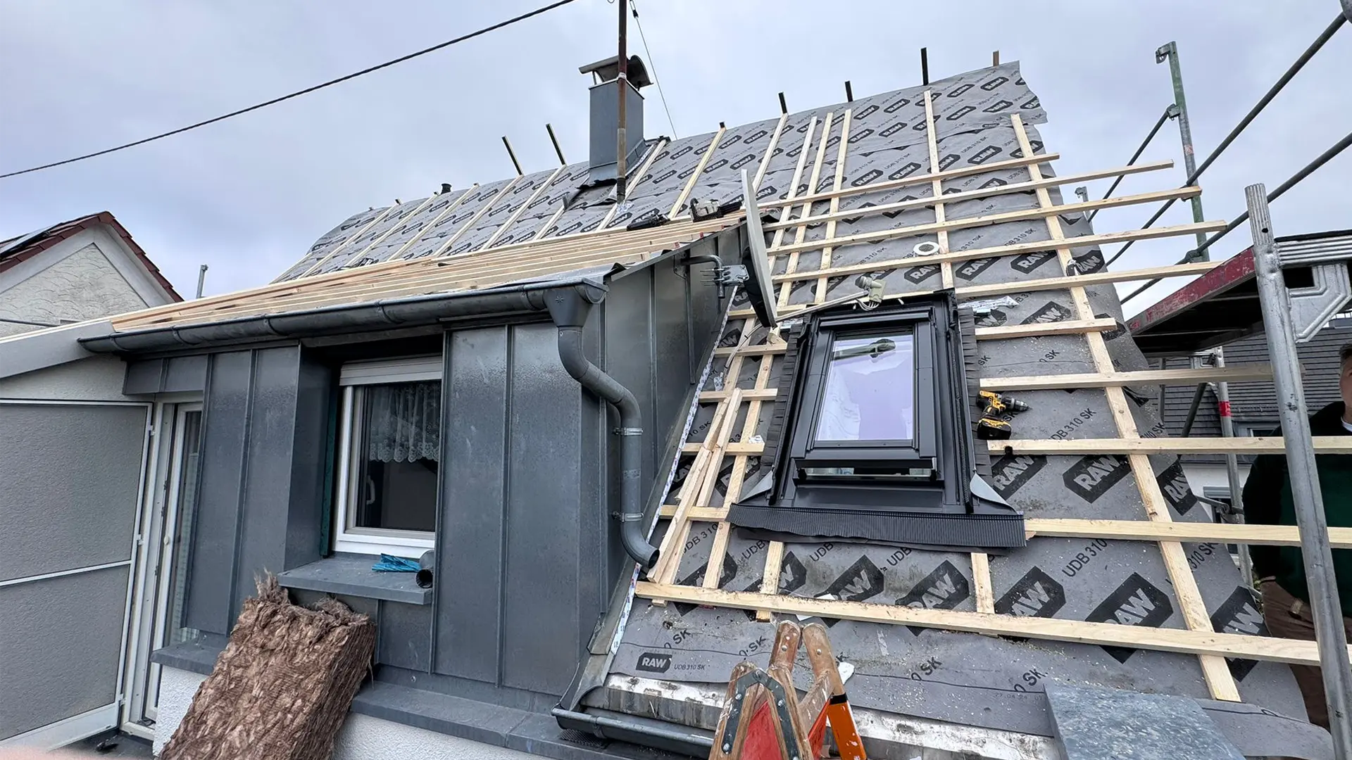 Projekt Satteldach Rutesheim Dachdecker-MB