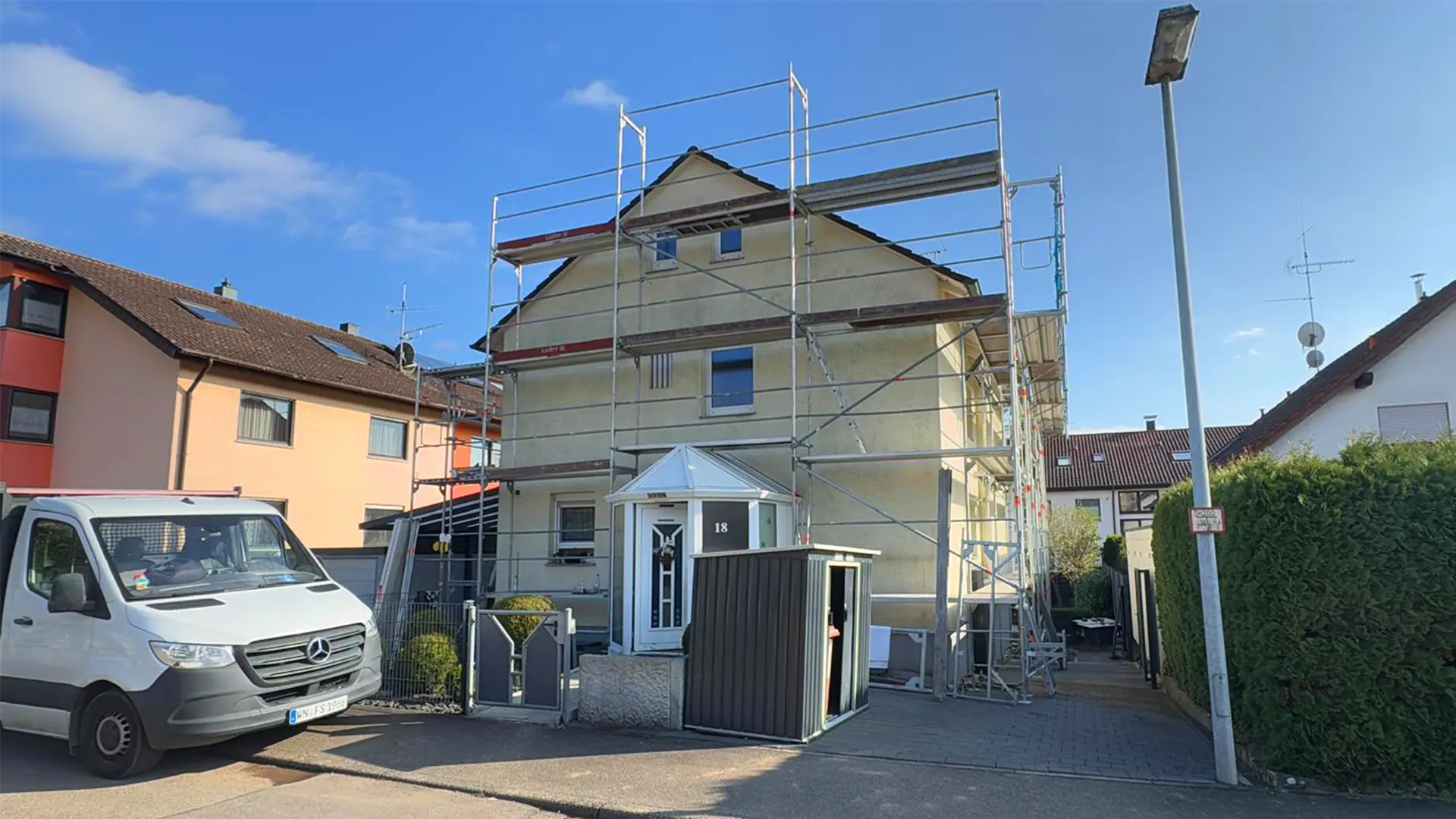 Projekt Fassadenanstrich Remshalden Dachdecker-MB