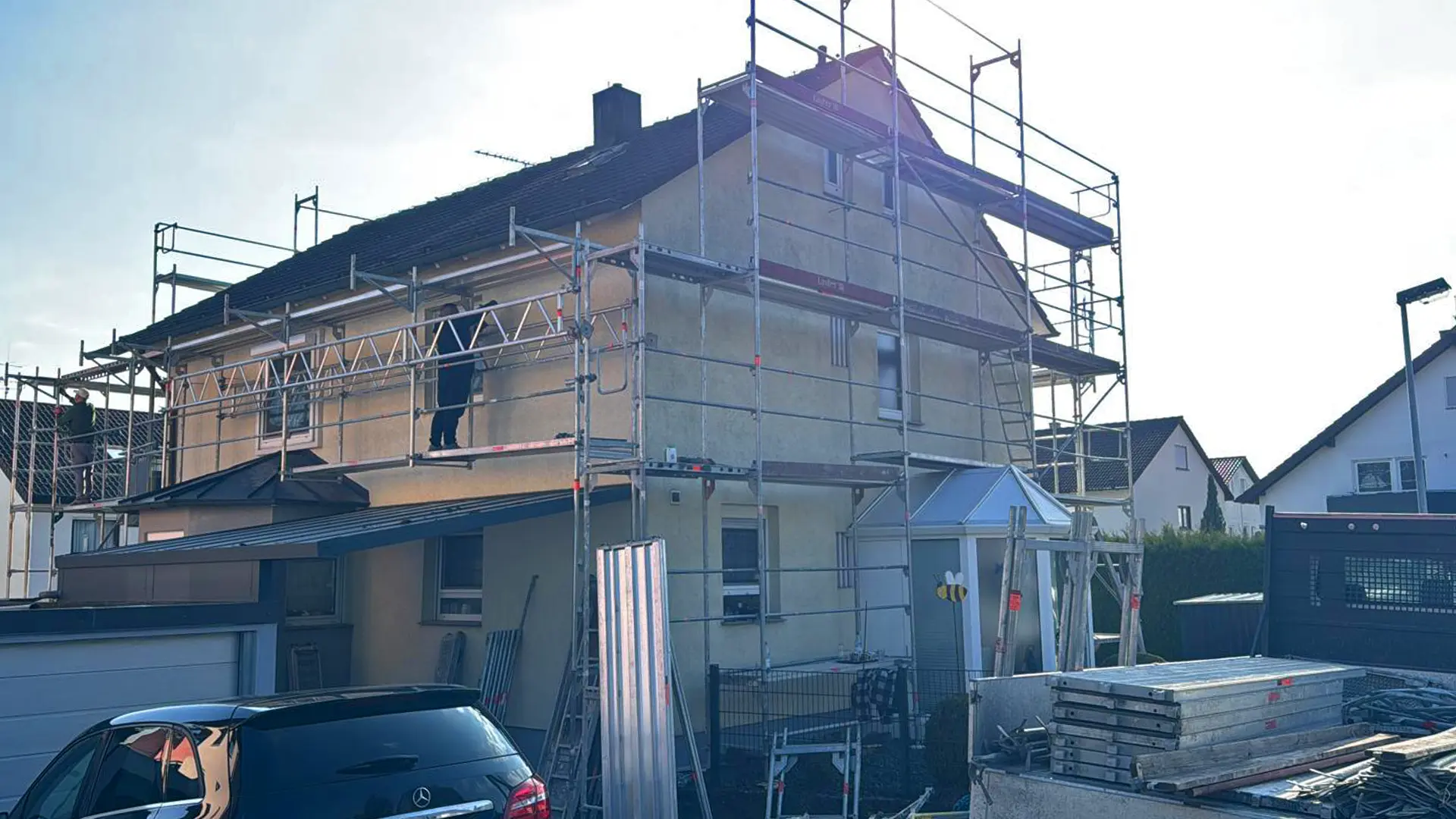 Projekt Fassadenanstrich Remshalden Dachdecker-MB