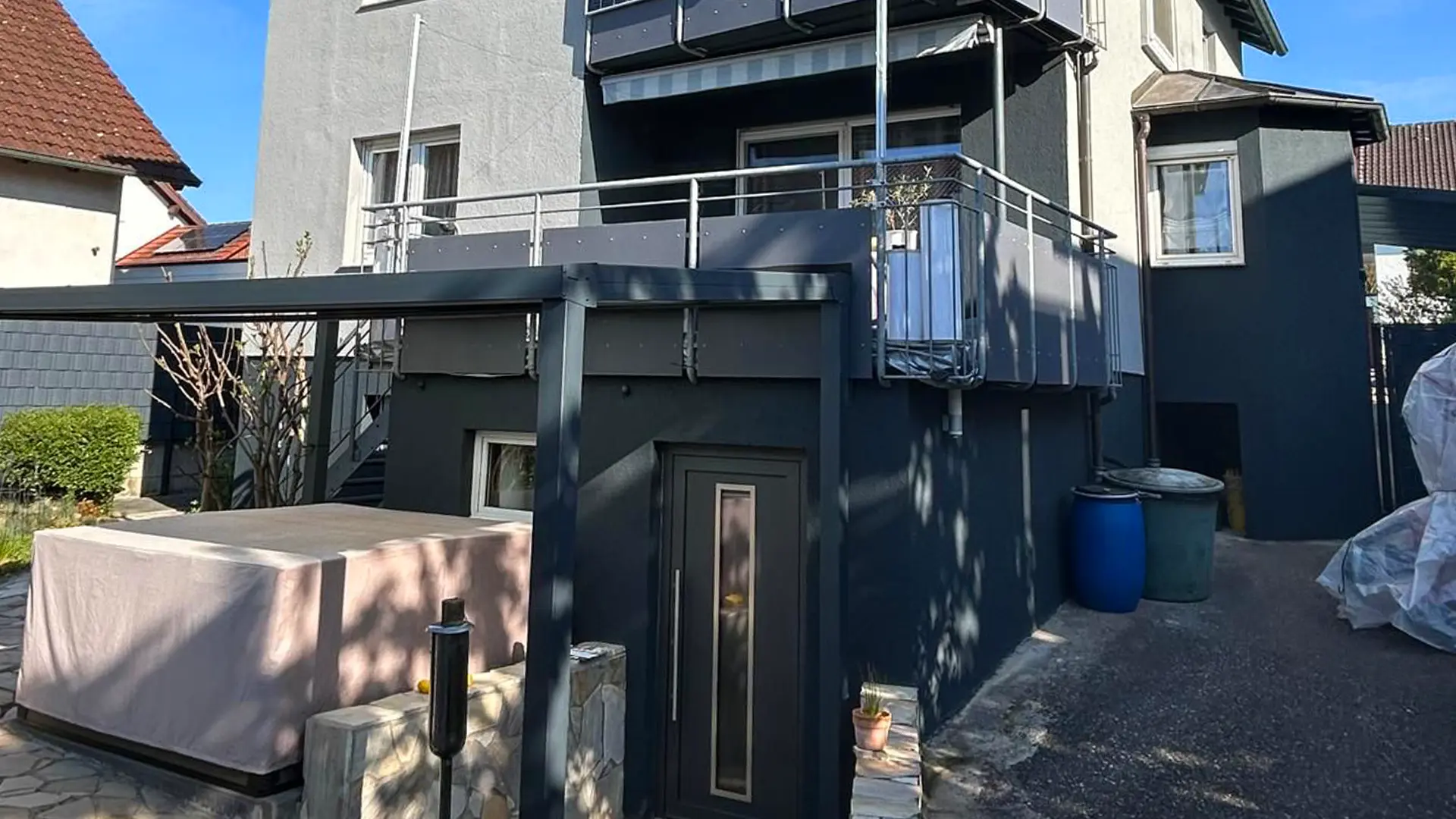 Projekt Fassadenanstrich Remshalden Dachdecker-MB